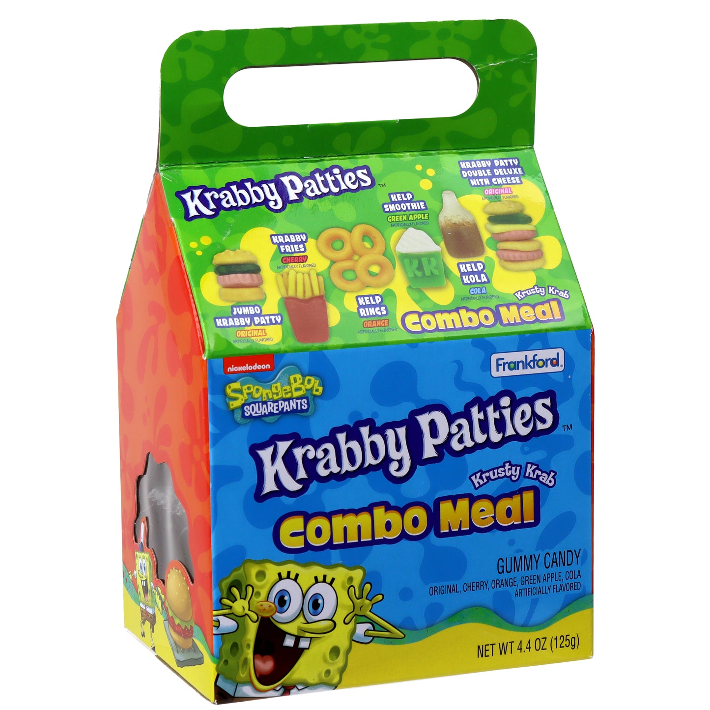 SpongeBob SquarePants Krabby Patties Gummy Candy Combo Meal