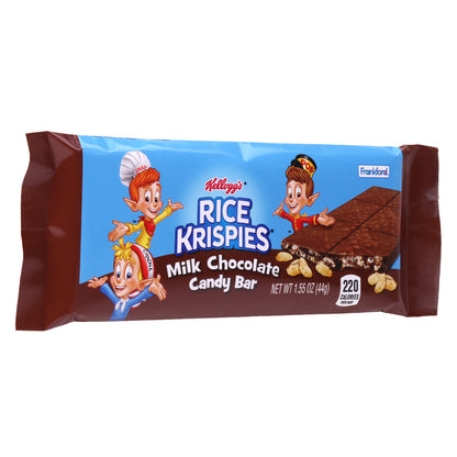 Rice Krispies milk chocolate candy bar package