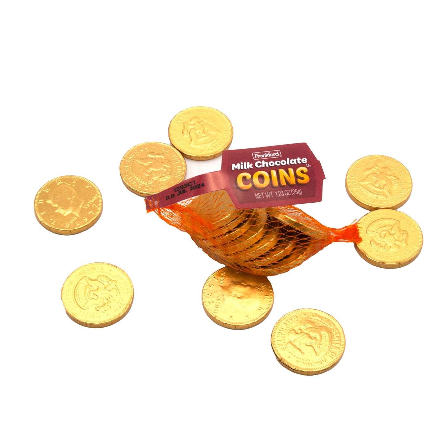 Milk Chocolate Gold Coins