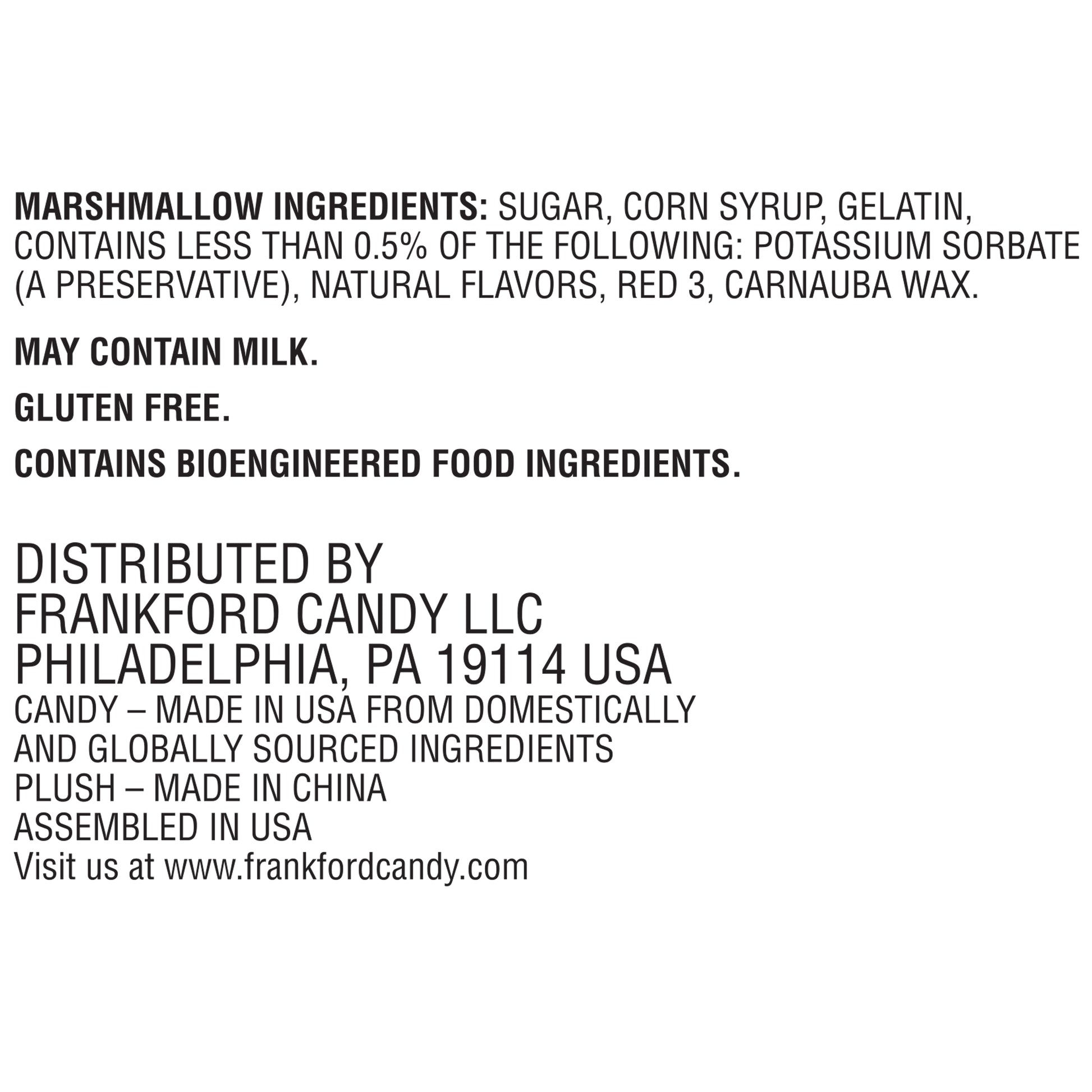 ingredients list