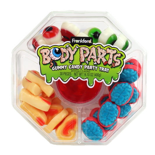 Frankford Gummy Body Parts Halloween Candy Platter