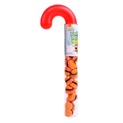 SpongeBob SquarePants Krabby Patties Mini Gummy Cane Tube, 3 Pack