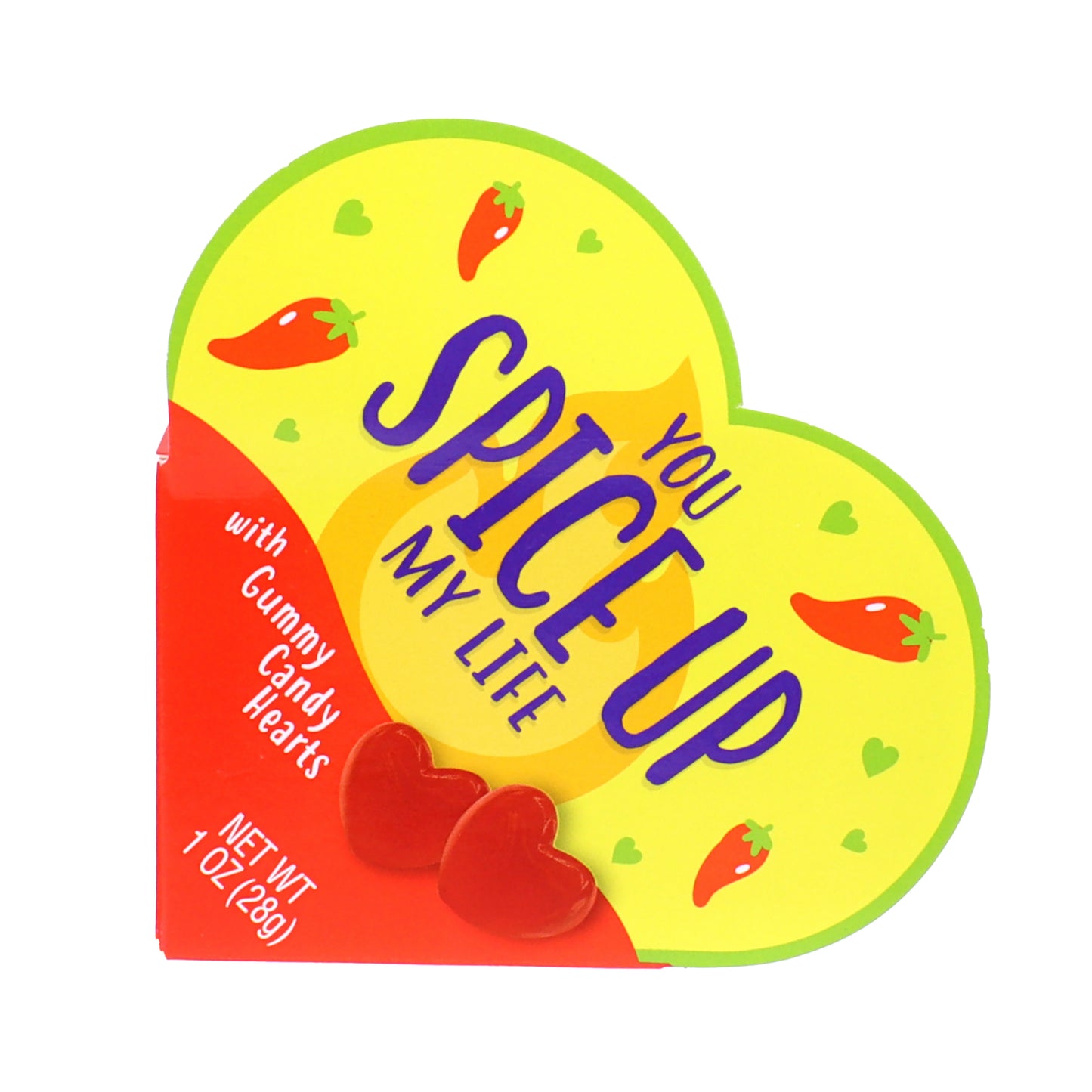 Taco & Hot Sauce Valentine's Day Date Night Plush Toy & Gummy Candy, 1oz