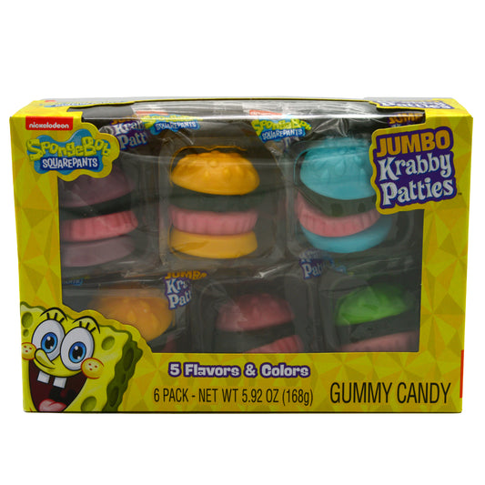 Jumbo Krabby Patties packaging - 6 pack