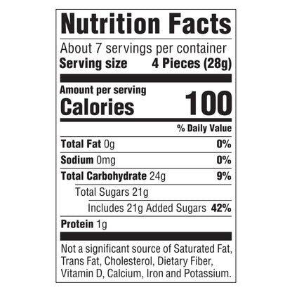 nutrition facts